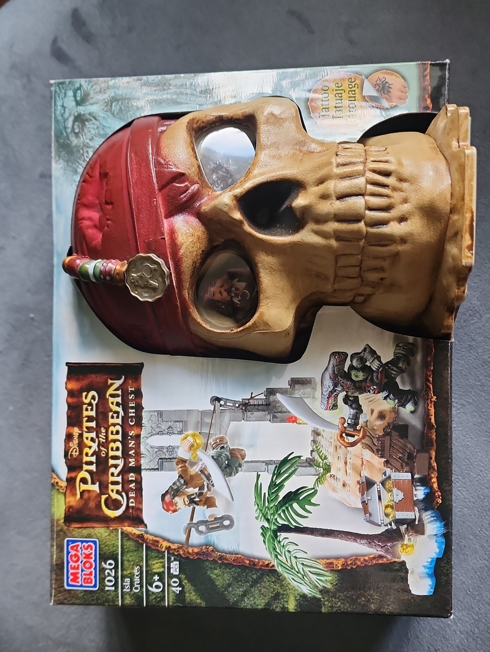 2006 Mega Bloks Disney Pirates of the Caribbean: Dead Man's Chest playset.